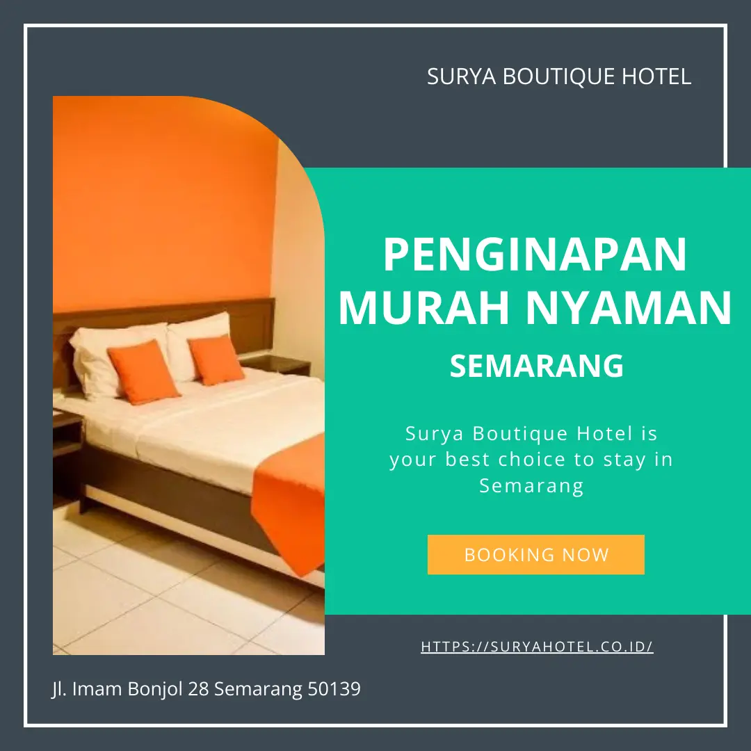 Penginapan Murah Nyaman Semarang Strategis untuk Anda